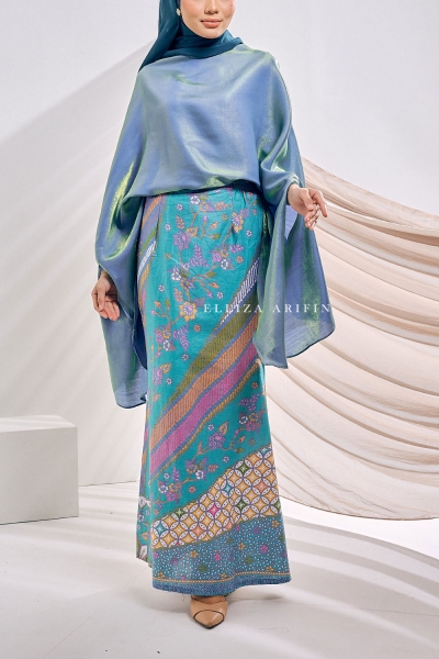 Caftan Anggun 2.0 in Pine Green (SKIRT ONLY)